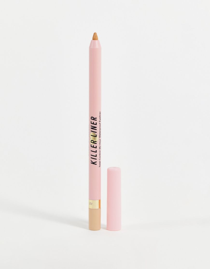 Too Faced - Wasserfester Eyeliner, hält 36 Stunden, in Cashmere-Braun von Too Faced Cosmetics