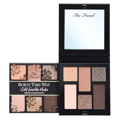 TOO FACED COSMETICS ORIGINAL | Lidschatten-Palette | BORN THIS WAY | by BELLA (COLD SMOLDEN NUDES, 6 Lidschatten | 5,7 g (Packung mit 1)) von Too Faced