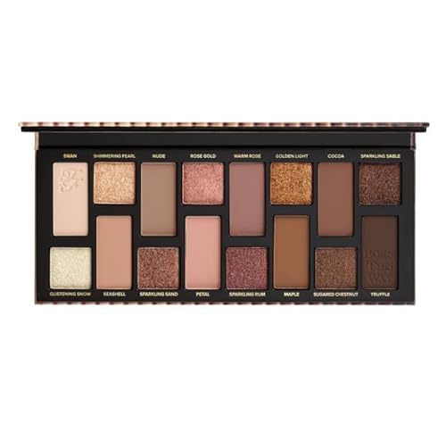 TOO FACED Cosmetics Original Born This Way The Natural Nudes Eye Shadow-Palette, 16 Lidschatten, 12 g von Too Faced