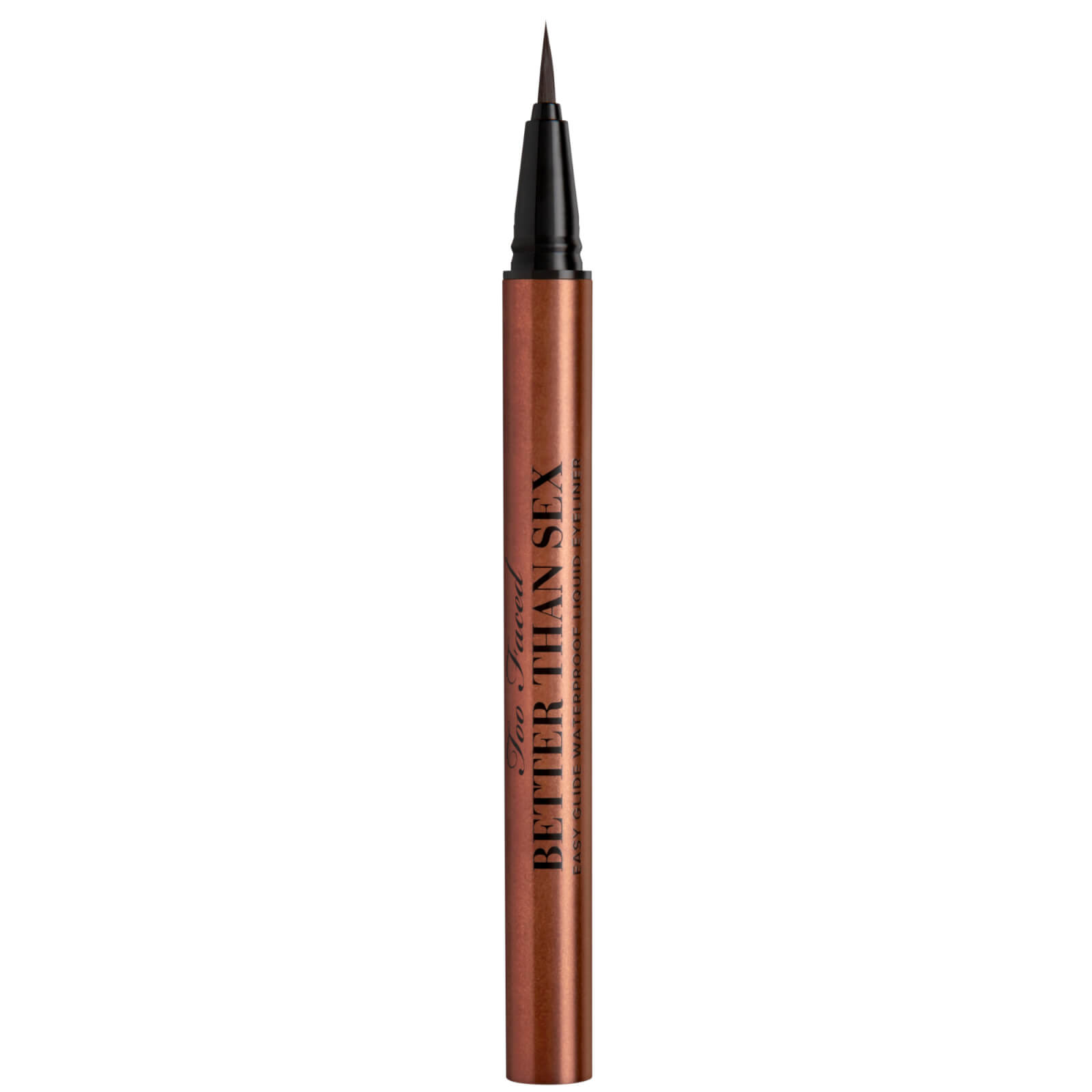 Too Faced Better Than Sex Easy Glide Waterproof Liquid Eyeliner 0.6ml (Various Shades) - Chocolate von Too Faced