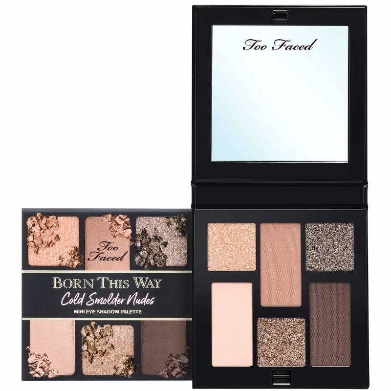 Too Faced Born This Way Cold Smolder Nudes Mini-Lidschattenpalette von Too Faced