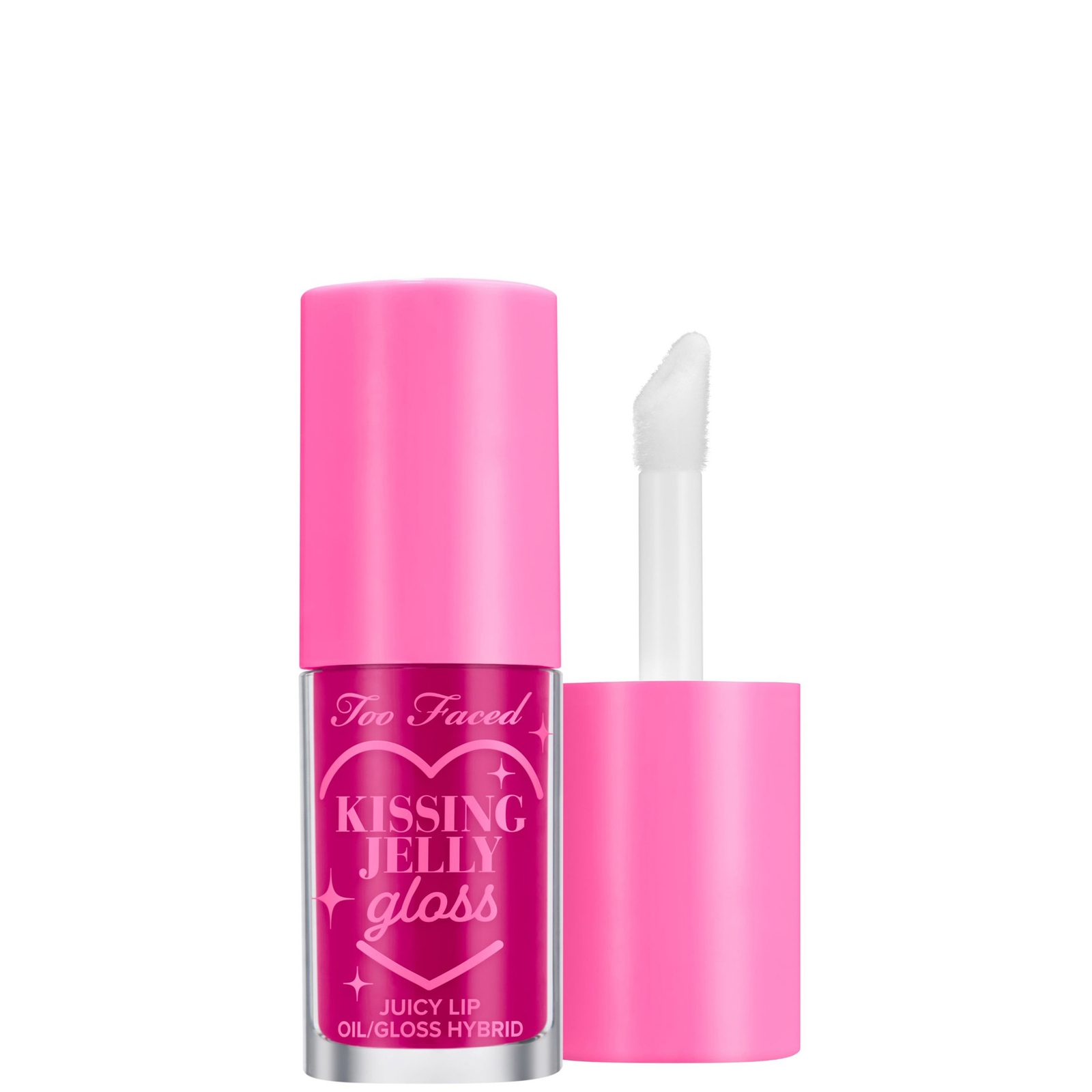 Too Faced Kissing Jelly Lip Oil Gloss 4.5ml - (Various Shades) - Raspberry von Too Faced