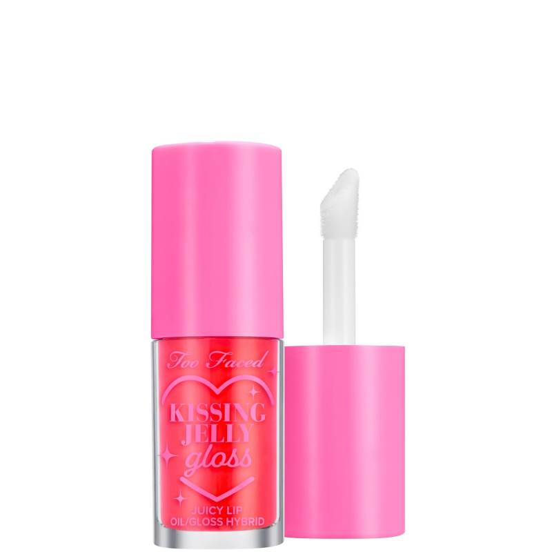Too Faced Kissing Jelly Lip Oil Gloss 4.5ml - (Various Shades) - Sour Watermelon von Too Faced