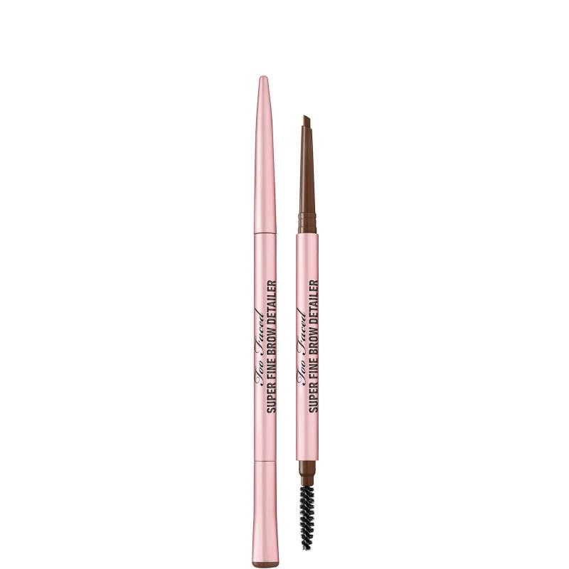Too Faced Superfine Brow Detailer Ultra Slim Augenbrauenstift 0,08 g (Verschiedene Farbtöne) - Dark Brown von Too Faced