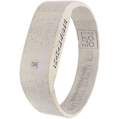 too 2 late Unisex Erwachsene Analog-Digital Uhr mit Silikon Armband LED GLIT White M too 2 late Unisex Erwachsene Analog-Digital Uhr mit Silikon Armband LED GLIT White M von Too Late