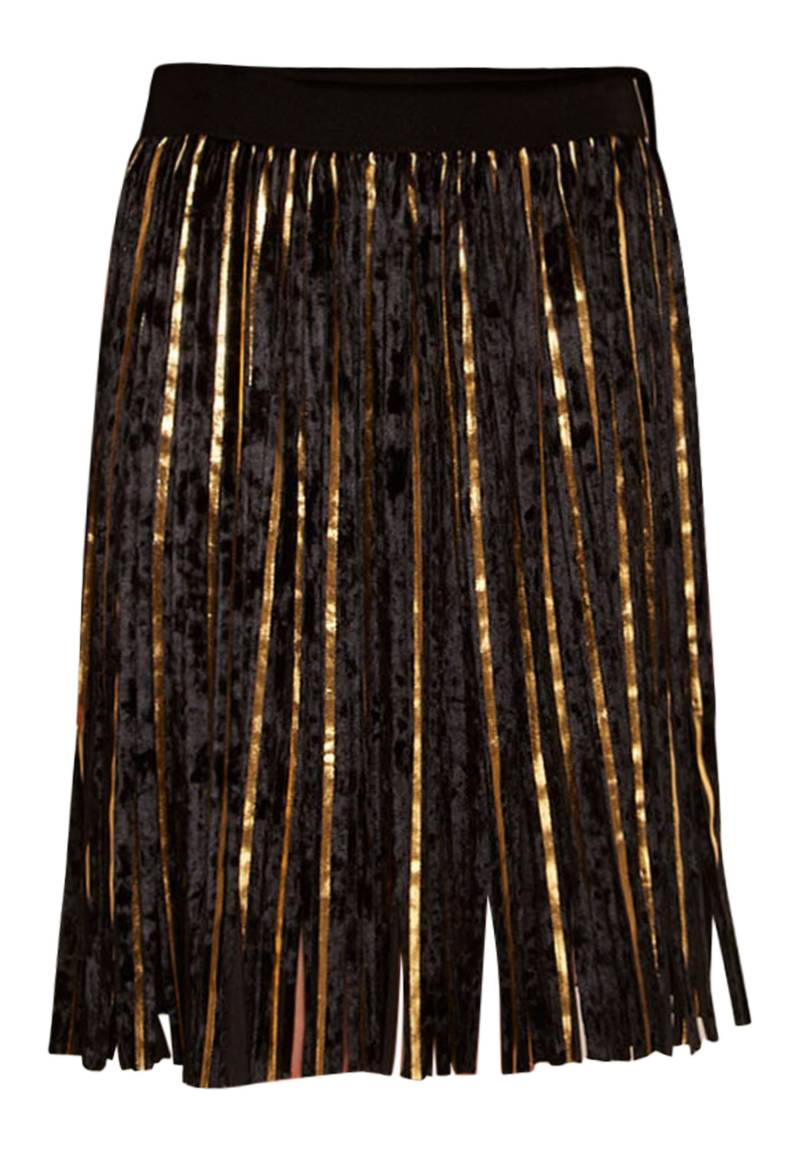 Fringe Velvet Jupe von Tooche