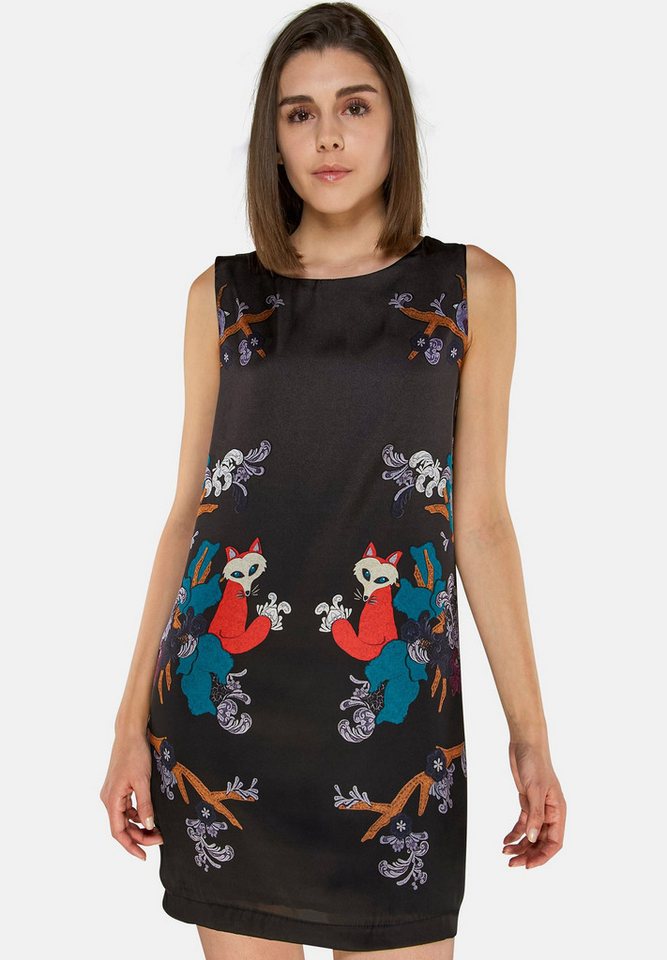 Tooche Etuikleid Foxy Elegantes Kleid mit Foxy-Print von Tooche