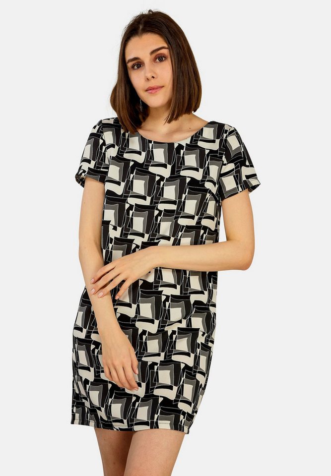 Tooche Etuikleid Geometrica Modernes Kleid mit grafischem Muster von Tooche