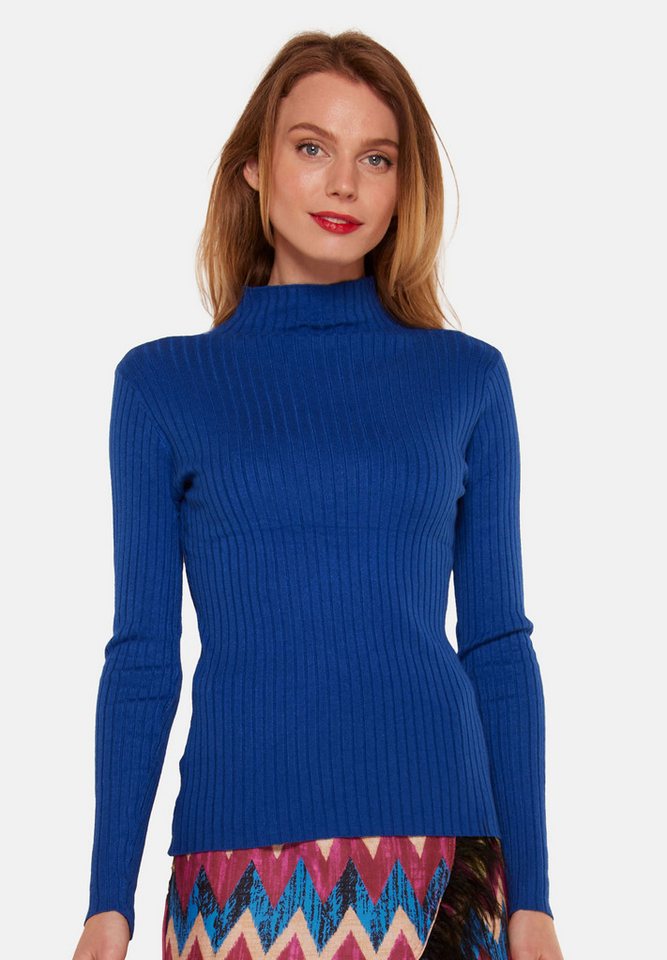 Tooche Strickpullover Pulli Gerippt Gute Passform von Tooche