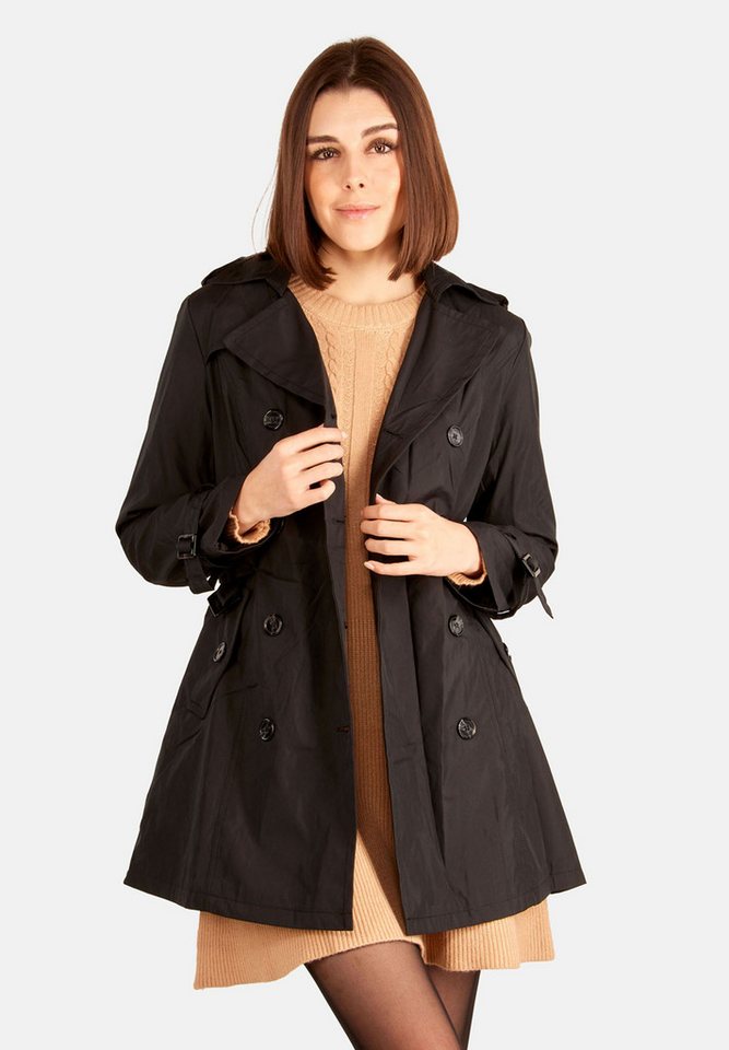 Tooche Trenchcoat Übergang Trenchcoat für die Übergangszeit von Tooche