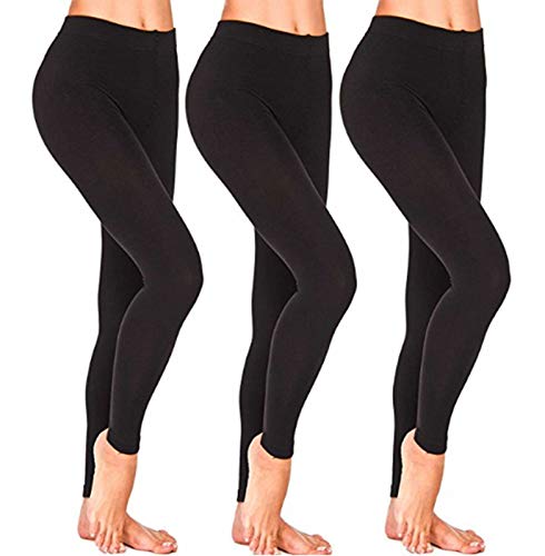 Toocool - 3 Stück Damen Thermo-Leggings Fuseaux LO-S88001, 83290-71-327-1, Schwarz, 83290-71-327-1 One size von Toocool