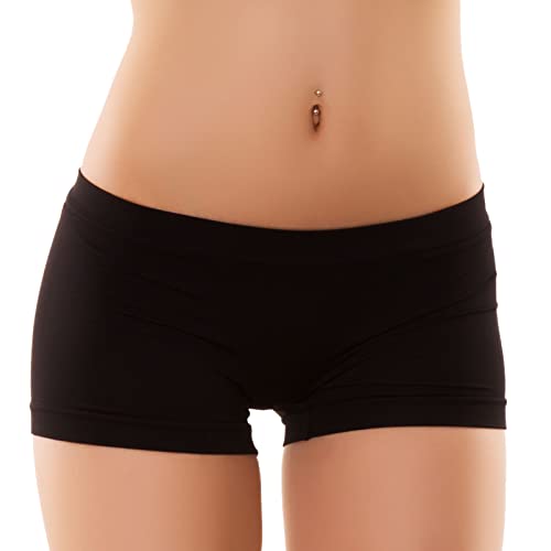 Toocool - Damen Culotte Shorts Unterwäsche Fitness Sport Hot Pant LO-YQ3308, Schwarz , L/XL von Toocool