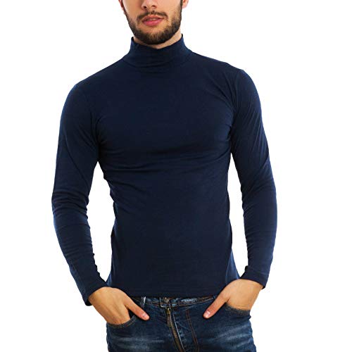 Toocool Herren Langarmshirt, langärmlig, warm, K106, 84569-85-106-1, Blau, 84569-85-106-1 Large von Toocool