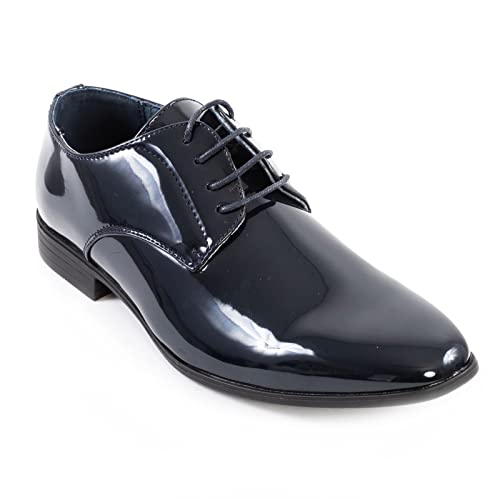Toocool - Herrenschuhe Derby Elegante Schnürung Francesine Klassische Mokassins IA5128, Ia5128 1 Blau glänzend, 45 EU Toocool - Herrenschuhe Derby Elegante Schnürung Francesine Klassische Mokassins IA5128, Ia5128 1 Blau glänzend, 45 EU von Toocool