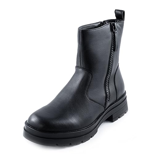 Toocool Herrenstiefel Chelsea Beatles Polette Amphibien elegant Y130, Schwarz , 42 EU von Toocool