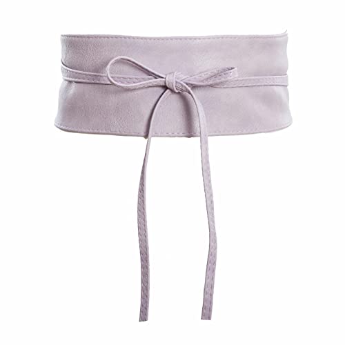 Toocool - Obi-Gürtel für Damen, Kunstleder-Bund, Taillengürtel Damen Breit Hüftgürtel ST-2087 [Eine Größe, Flieder] von Toocool