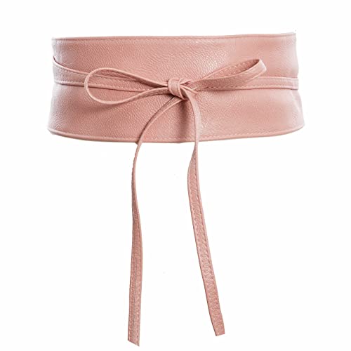 Toocool - Obi-Gürtel für Damen, Kunstleder-Bund, Taillengürtel Damen Breit Hüftgürtel ST-2087 [Eine Größe, Rose] von Toocool