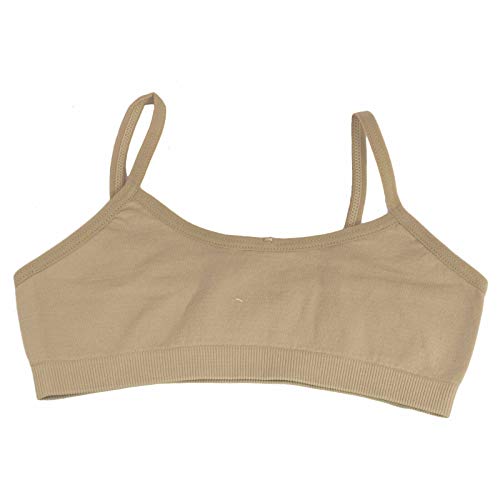 Toocool Sport-BH für Mädchen, Bustier Mädchen, Mikrofaser-Bügel-BH für Mädchen, Basic-Unterwäsche, Top Teenager und Mädchen LO-TB0003 [8-10 Jahre, Beige] von Toocool