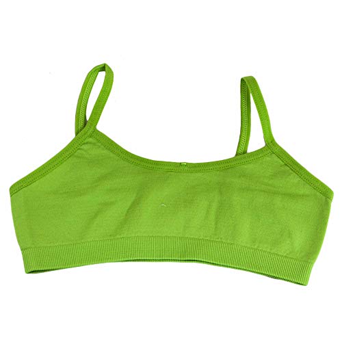 Toocool Sport-BH für Mädchen, Bustier Mädchen, Mikrofaser-Bügel-BH für Mädchen, Basic-Unterwäsche, Top Teenager und Mädchen LO-TB0003 [8-10 Jahre, Grün] von Toocool
