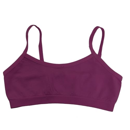 Toocool Sport-BH für Mädchen, Bustier Mädchen, Mikrofaser-Bügel-BH für Mädchen, Basic-Unterwäsche, Top Teenager und Mädchen LO-TB0003 [8-10 Jahre, Lila] von Toocool