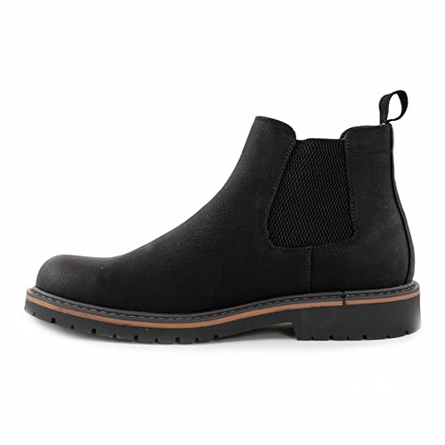 Toocool Stiefeletten für Herren, Chelsea Beatles, elegante Stiefel Y103, Schwarz - Schwarz - Größe: 42 EU von Toocool