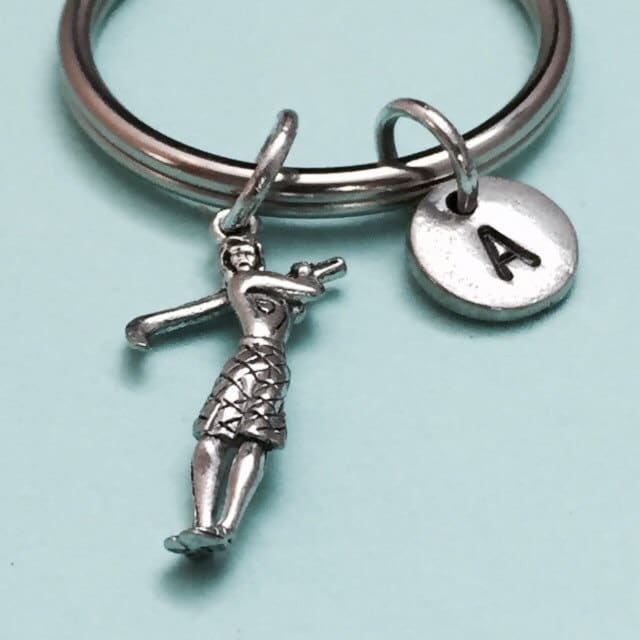 Frau Golfer Schlüsselbund, Charme, Sport Personalisierte Schlüsselanhänger, Erste Angepasst, Monogramm von Toodaughters