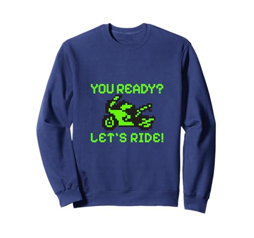 Lets Ride Adventure Motorrad-Enthusiasten-Design für Herren Sweatshirt Lets Ride Adventure Motorrad-Enthusiasten-Design für Herren Sweatshirt von Tool and Dye Designs