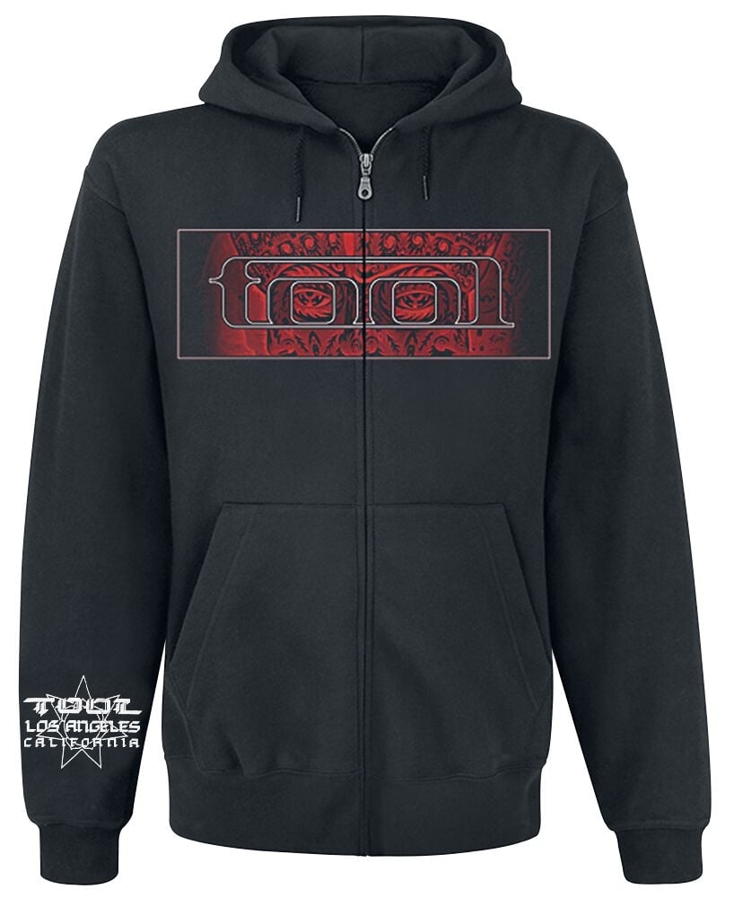 Tool Red Face Kapuzenjacke schwarz in S von Tool