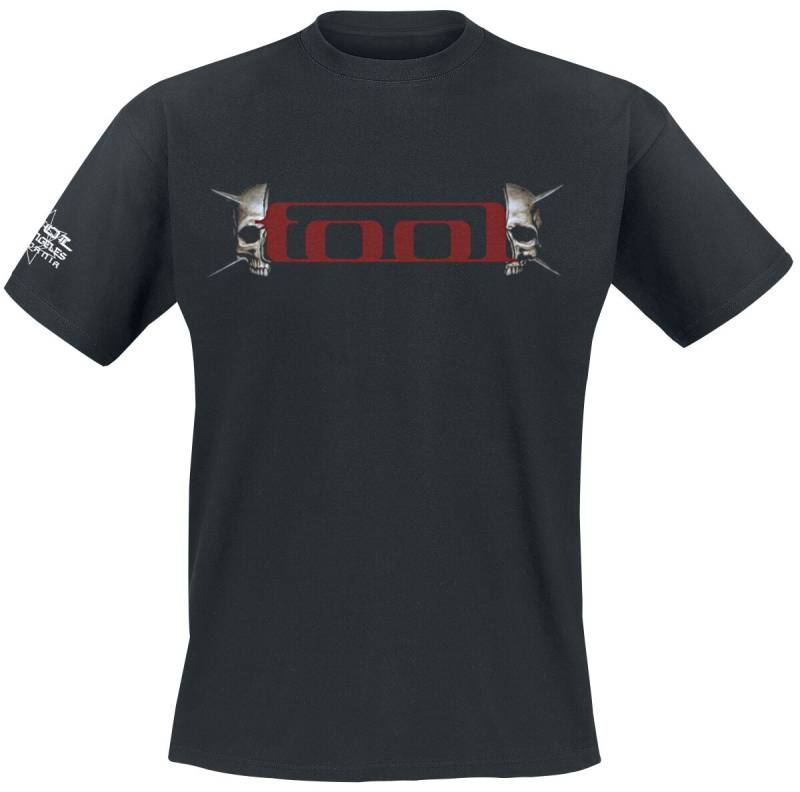 Tool Skull Spikes T-Shirt schwarz in M von Tool
