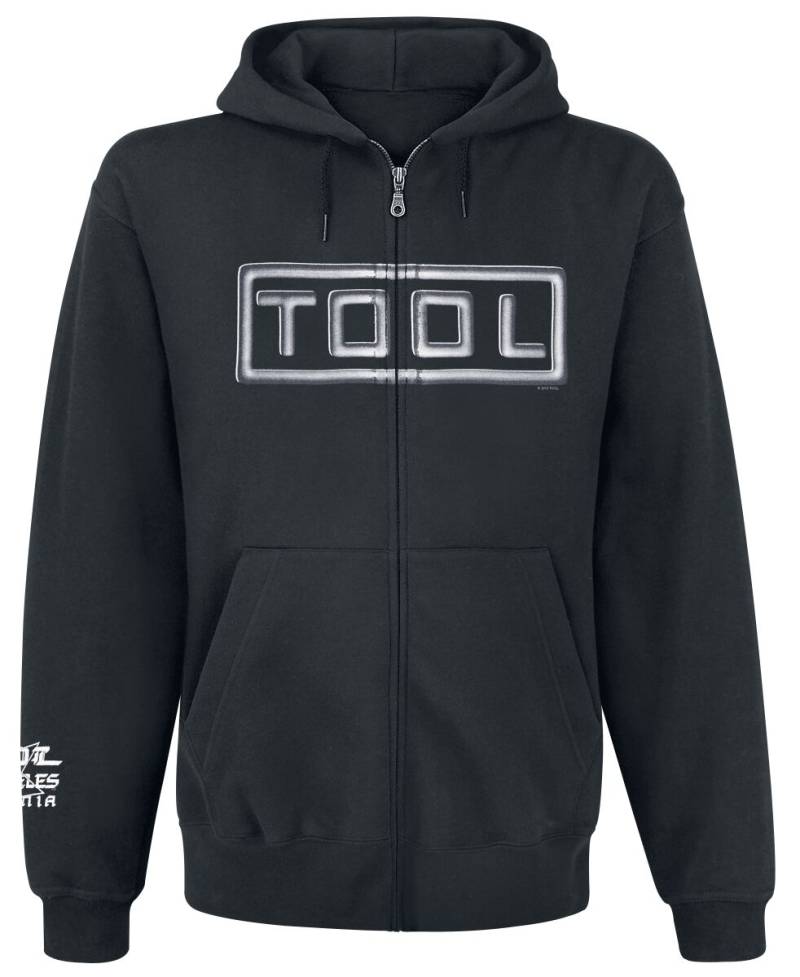Tool Spiral Eye Kapuzenjacke schwarz in S von Tool
