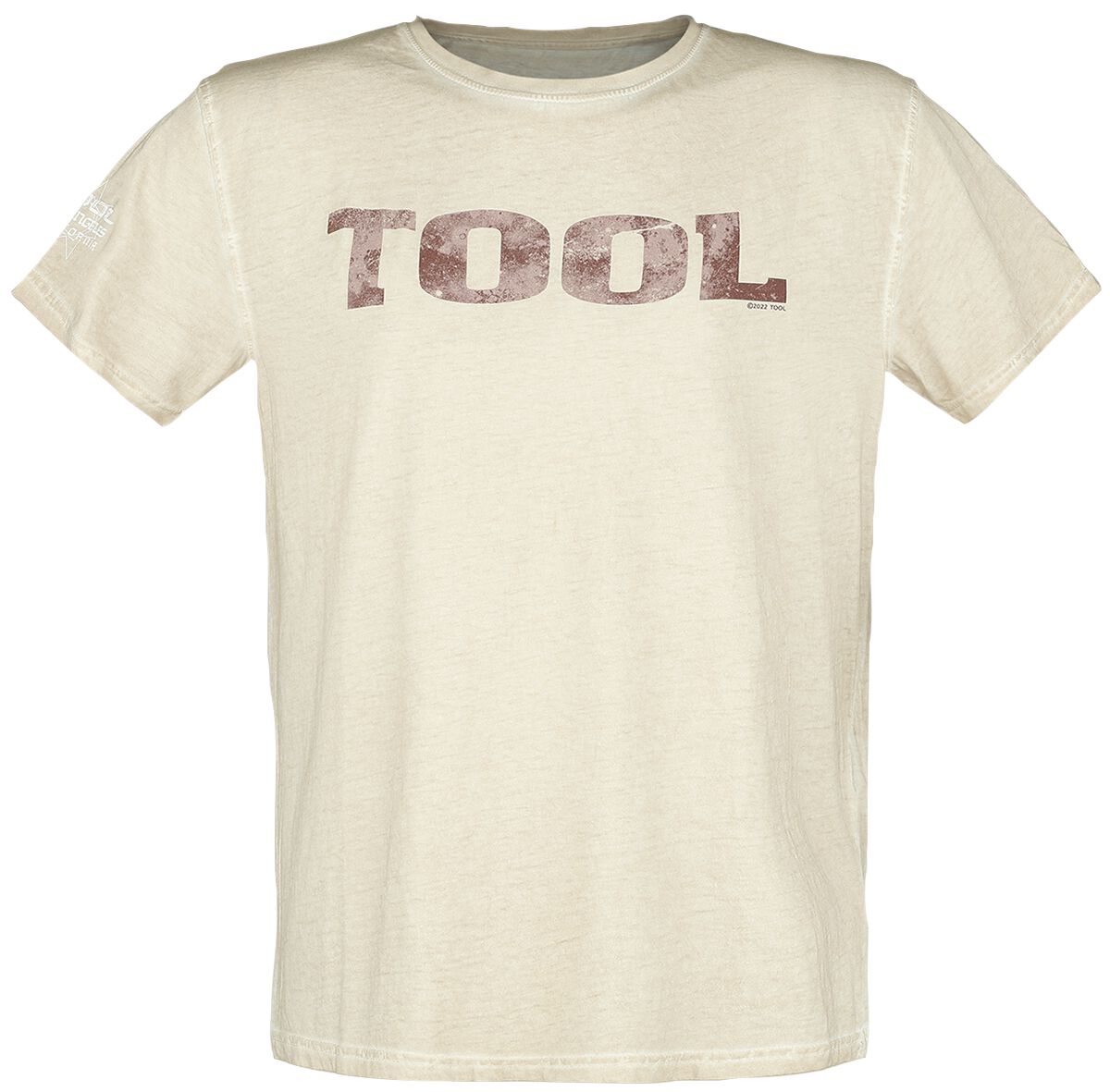 Tool T-Shirt - Double Image - S bis 3XL - für Männer - Größe L - beige  - Lizenziertes Merchandise! von Tool