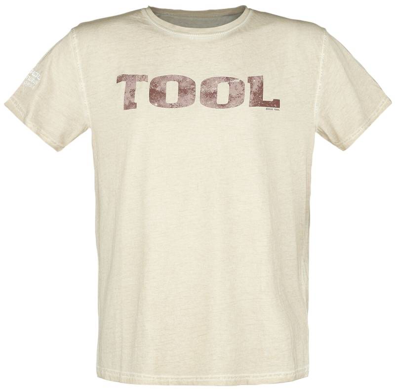 Tool T-Shirt - Double Image - S bis 3XL - für Männer - Größe M - beige  - Lizenziertes Merchandise! von Tool