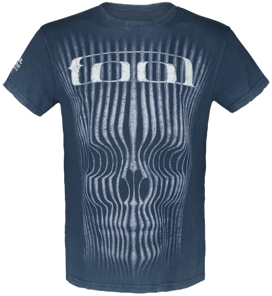 Tool T-Shirt - Grid Skull - S bis 3XL - für Männer - Größe M - blau  - Lizenziertes Merchandise! von Tool
