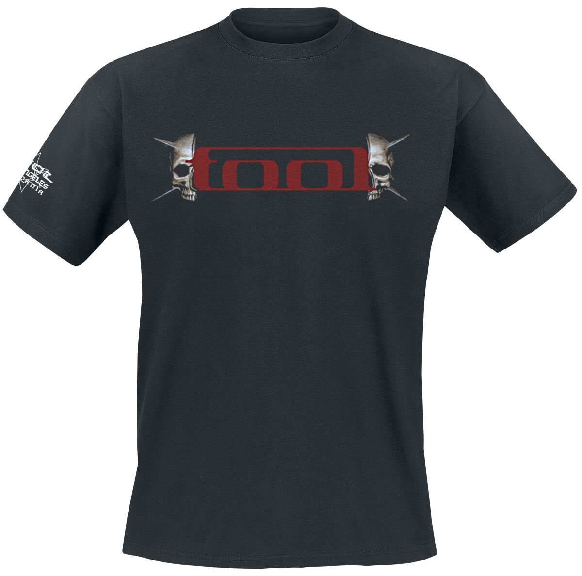 Tool T-Shirt - Skull Spikes - S bis XXL - für Männer - Größe S - schwarz  - Lizenziertes Merchandise! von Tool