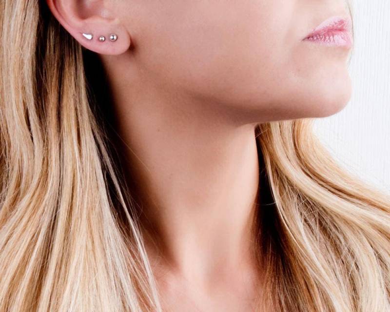 sterling Silber Kugel Ohrstecker, Kleine Silberohrringe, Zarte Ohrringe, Gold, Rosegold, 3 Mm 4 5 6 Mm, Er10 sterling Silber Kugel Ohrstecker, Kleine Silberohrringe, Zarte Ohrringe, Gold, Rosegold, 3 Mm 4 5 6 Mm, Er10 von Tooliks