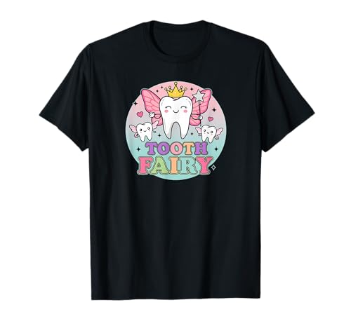 Niedliches Zahnfee-Zahn-Kostüm, Kinder, Zahnärzte, Hygieniker T-Shirt Niedliches Zahnfee-Zahn-Kostüm, Kinder, Zahnärzte, Hygieniker T-Shirt von Tooth Fairy Kids Fun
