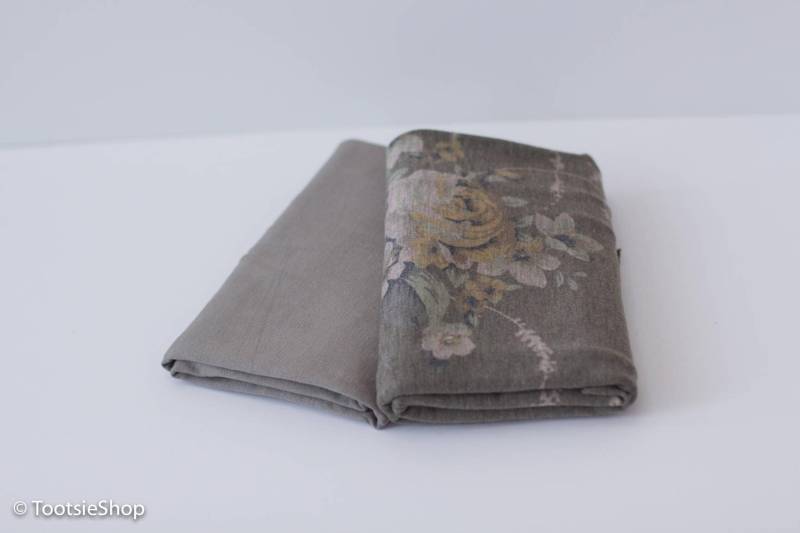 2Er Set Jersey Wraps, Gehäkelte Olivgrün Strick Wrap, Steingrau Newborn Foto, Stretch Wrap von TootsieShop