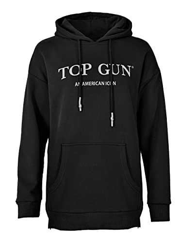 Top Gun Damen Hoodie Tg20214003 Black,XL von Top Gun