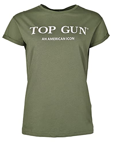 Top Gun Damen T-Shirt Tg20214001 Olive,M von Top Gun