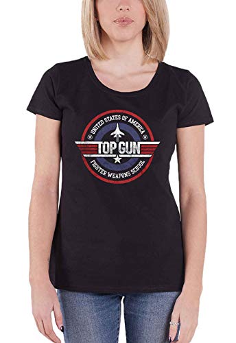 Top Gun 'Fighter Weapons School' Damen-T-Stück: XX Large von Difuzed