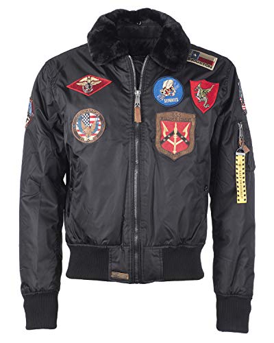 Top Gun Herren Bomberjacke Tg20192047 Black,L von Top Gun