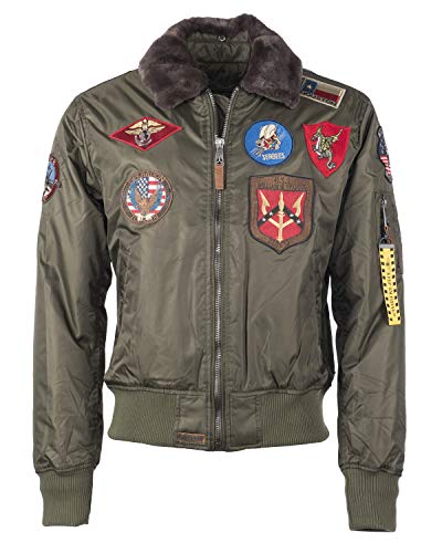 Top Gun Herren Bomberjacke Tg20192047 Olive,M von Top Gun