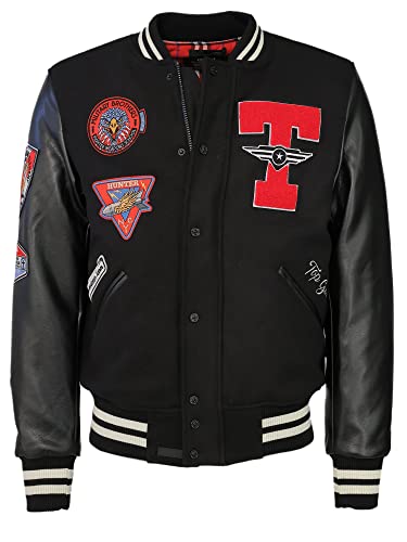 Top Gun Herren Bomberjacke Tg22015 Black,Xxl von Top Gun