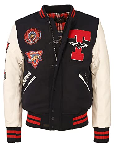 Top Gun Herren Bomberjacke Tg22015 Navy/Cream,L von Top Gun