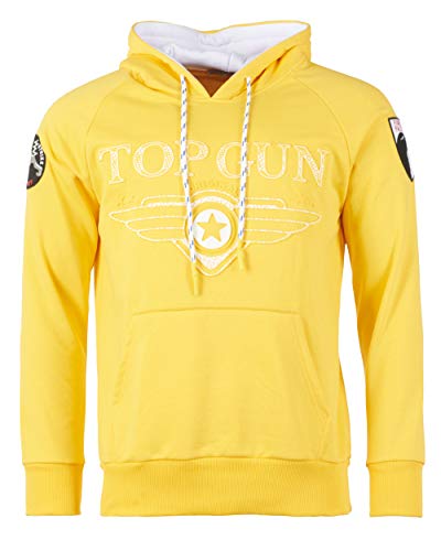 Top Gun Herren Hoodie Defend Tg20193010 Yellow,XXL von Top Gun