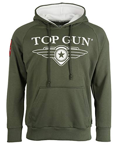 Top Gun Herren Hoodie Tg20201043 Olive,XXL von Top Gun