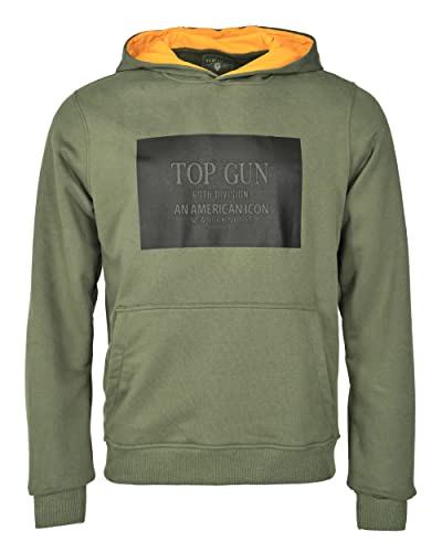 Top Gun Herren Hoodie Tg20213015 Olive,L von Top Gun