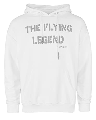 Top Gun Herren Hoodie Tg22003 White,XL von Top Gun