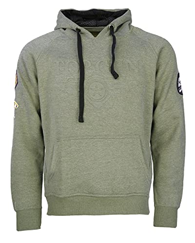 Top Gun Herren Kapuzenpullover Simulator Tg20191025 Green,L von Top Gun