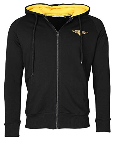 Top Gun Herren Sweatjacke Tg2019-3019 Black,3Xl von Top Gun